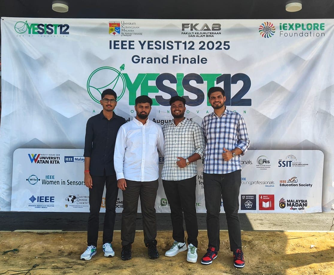 IEEE YESIST12 International Finalist